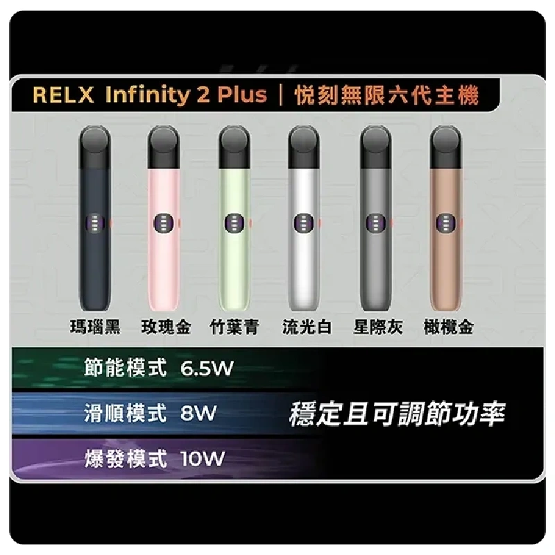 Relx悅刻六代主機 RELX Infinity 2 Plus宙斯6代霧化煙桿:圖片 2